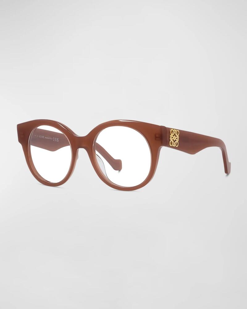 Loewe Anagram Acetate Round Glasses Cover