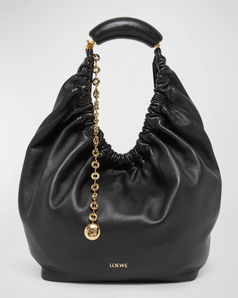 Loewe Squeeze Small Shoulder Bag in Napa Leather Cover