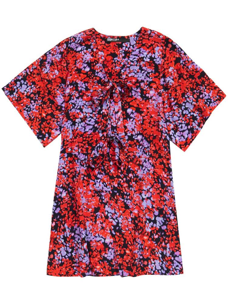 Bimba y Lola Leomimosa mini dress - Red Cover