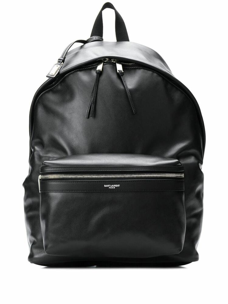 Saint Laurent City leather backpack - Black Cover