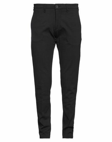 Liu •jo Man Man Pants Black Polyester, Viscose Cover