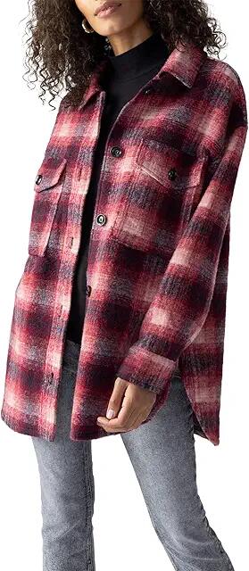 Sanctuary Town Jacket (Woodland Plaid) Women's Coat Cover