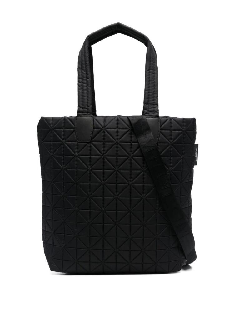 VeeCollective Vee Shopper quilted tote bag - Black Cover