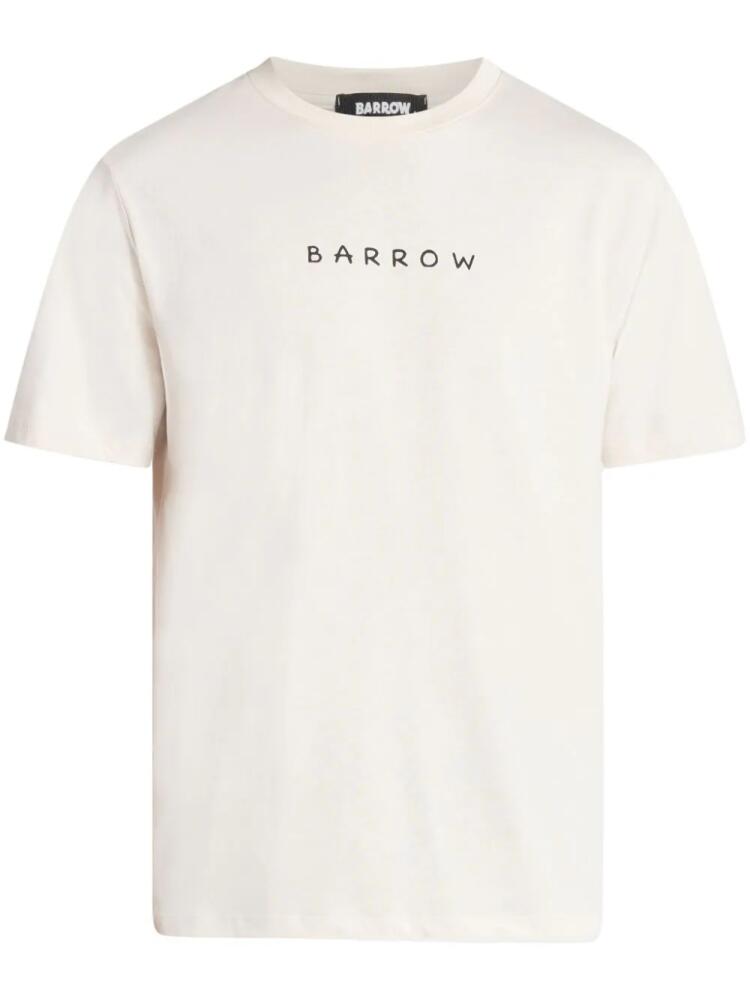 BARROW logo-print T-shirt - Neutrals Cover