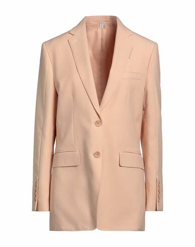 Burberry Woman Blazer Pink Virgin Wool Cover