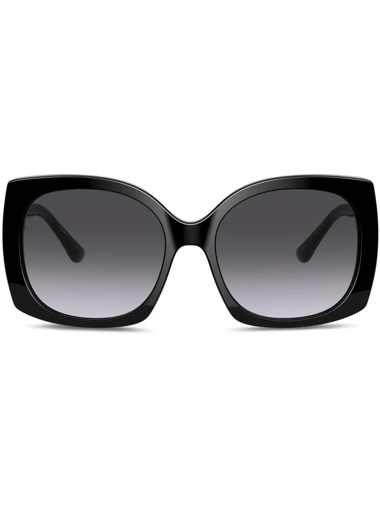 Dolce & Gabbana Eyewear Family oversized-frame sunglasses - Black Cover