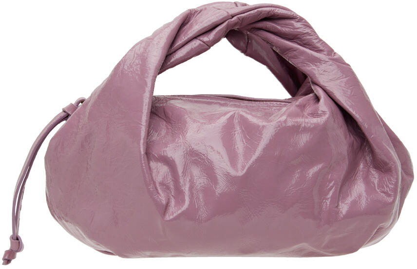 Dries Van Noten Purple Twisted Bag Cover