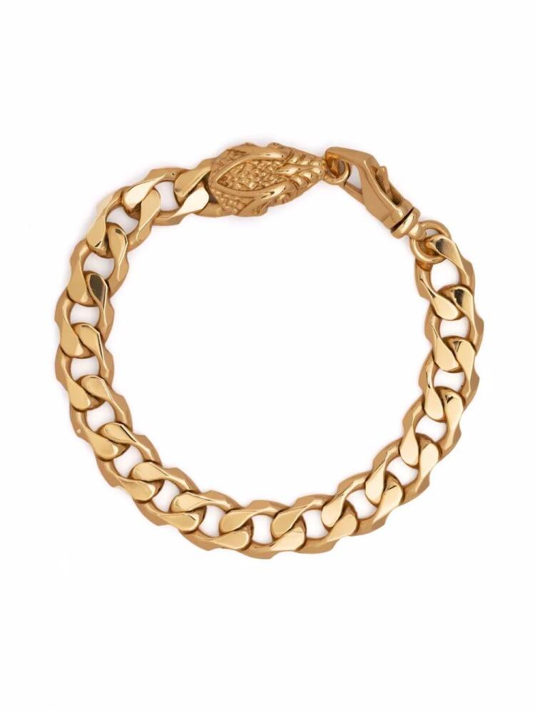 Emanuele Bicocchi serpent curb-chain bracelet - Gold Cover