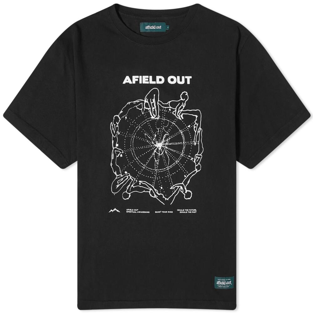 Afield Out Men's Flow T-Shirt in Black Cover