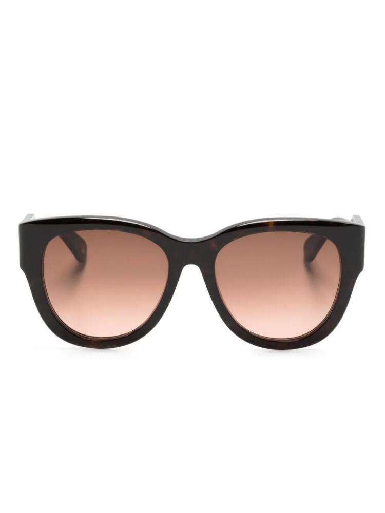 Chloé Eyewear Havana round-frame sunglasses - Brown Cover