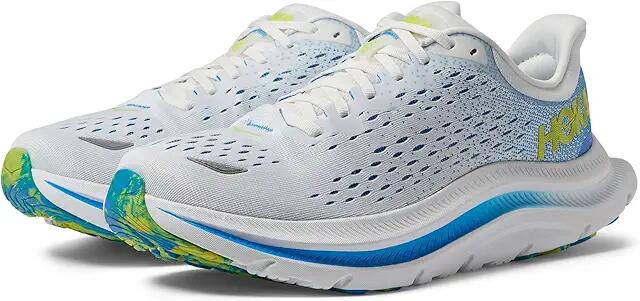 Hoka Men's Kawana (Blanc De Blanc/Diva Blue) Men's Shoes Cover