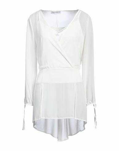 Rinascimento Woman Top White Polyester Cover