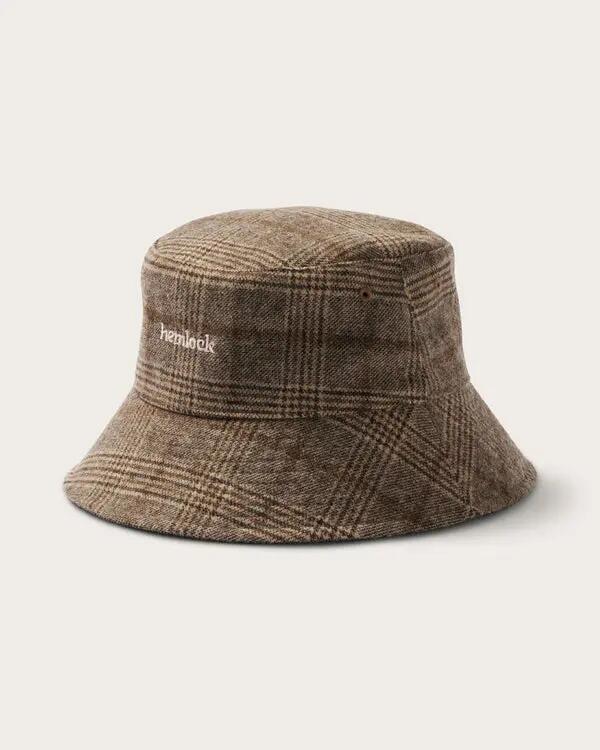 Hemlock Gable Bucket Hat in Brown & Tan Cover