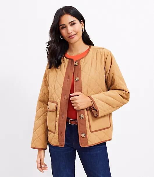 Loft Quilted Field Jacket Cover