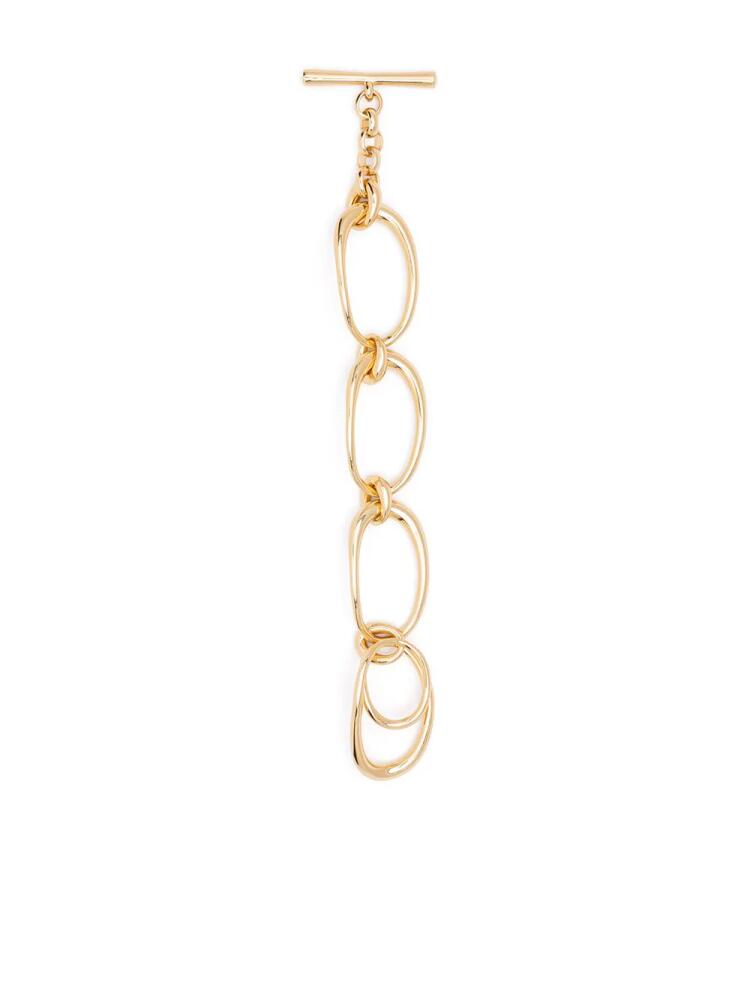 Charlotte Chesnais oversize chain-link bracelet - Gold Cover