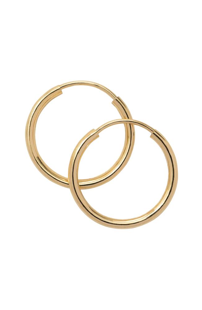 MADE BY MARY Live In Hoop Earrings in Gold Cover