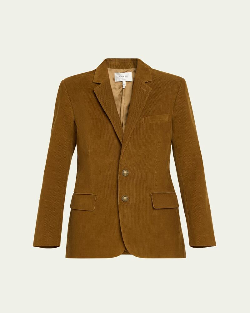 FRAME Everyday Corduroy Blazer Cover