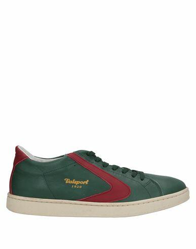 Valsport Man Sneakers Green Soft Leather Cover