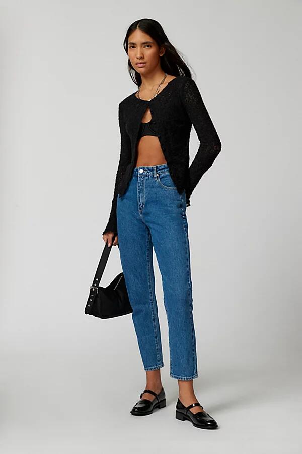 Abrand Jeans A 94 High-Waisted Slim Ankle Jean - Chantell in Tinted Denim Cover