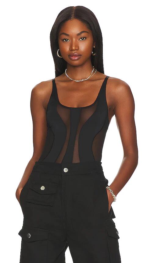 OW Collection Twist Bodysuit in Black Cover