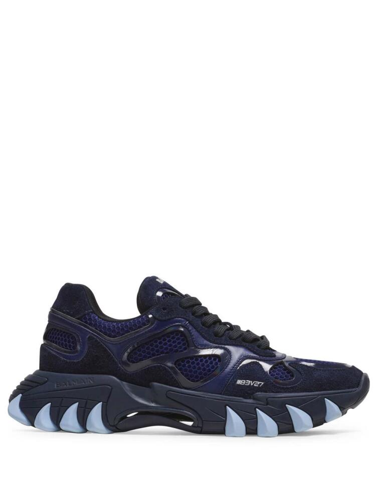 Balmain B-East low-top sneakers - Blue Cover