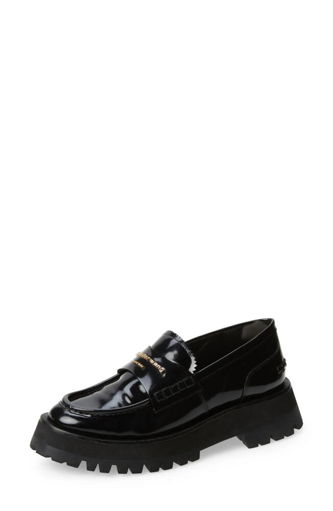 Alexander Wang Carter Lug Sole Loafer in Black Cover