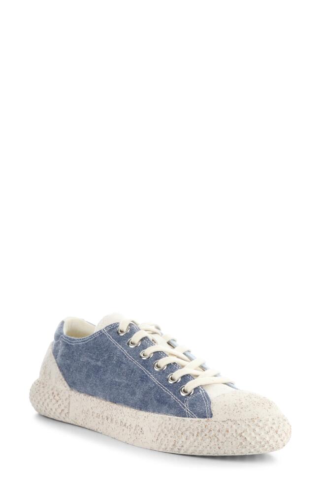 Asportuguesas by Fly London Tree Sneaker in Navy/Sky Recycle Cotton Cover