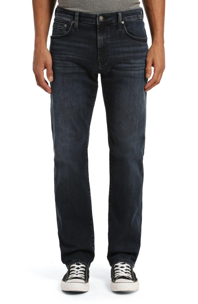 Mavi Jeans Zach Straight Leg Jeans in Mid Tonal Ink Williamsbur Cover