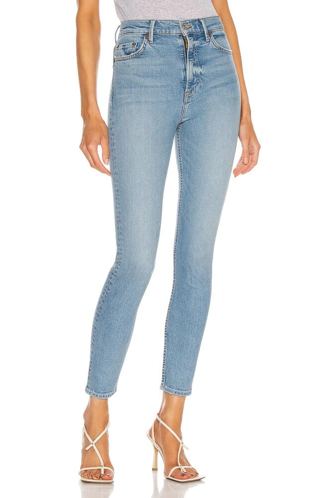 GRLFRND Kendall High Rise Stretch Skinny in Blue Cover