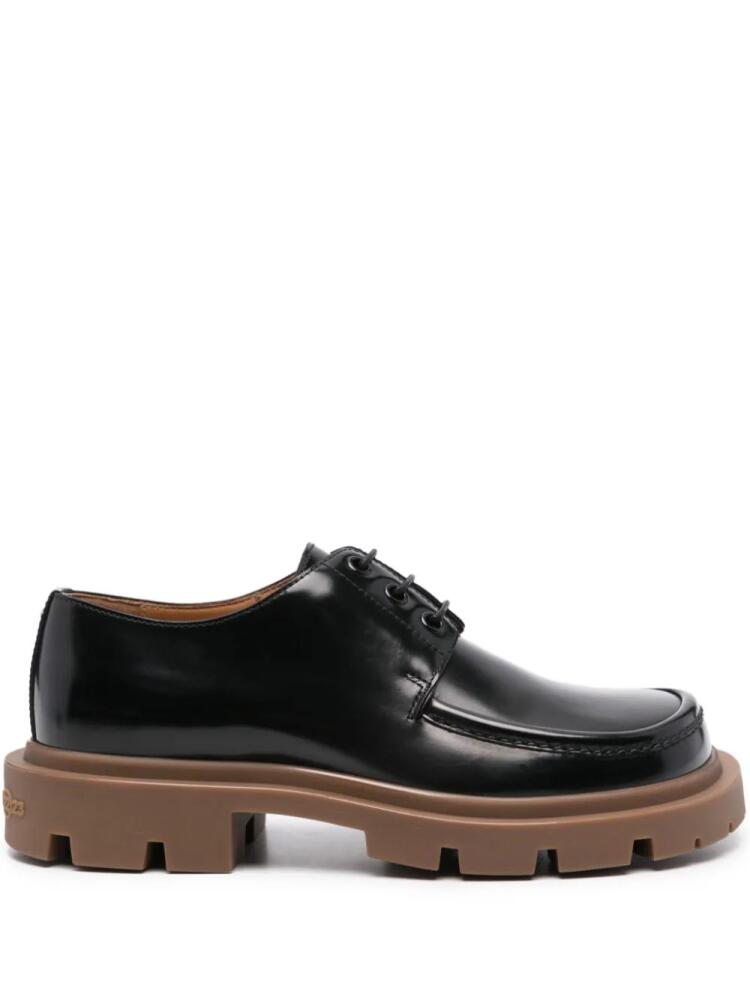 Maison Margiela Ivy leather Derby shoes - Black Cover