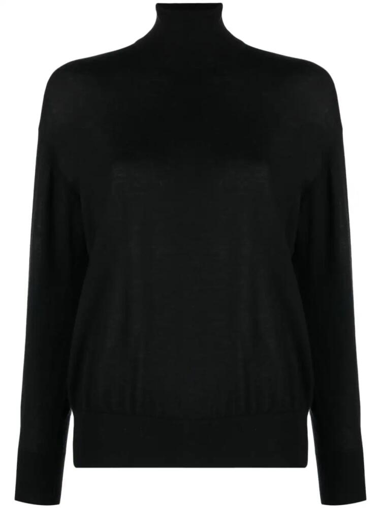 P.A.R.O.S.H. high-neck cashmere jumper - Black Cover