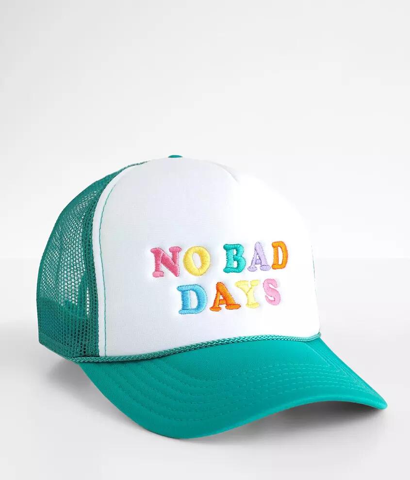 MADLEY. No Bad Days Trucker Hat Cover