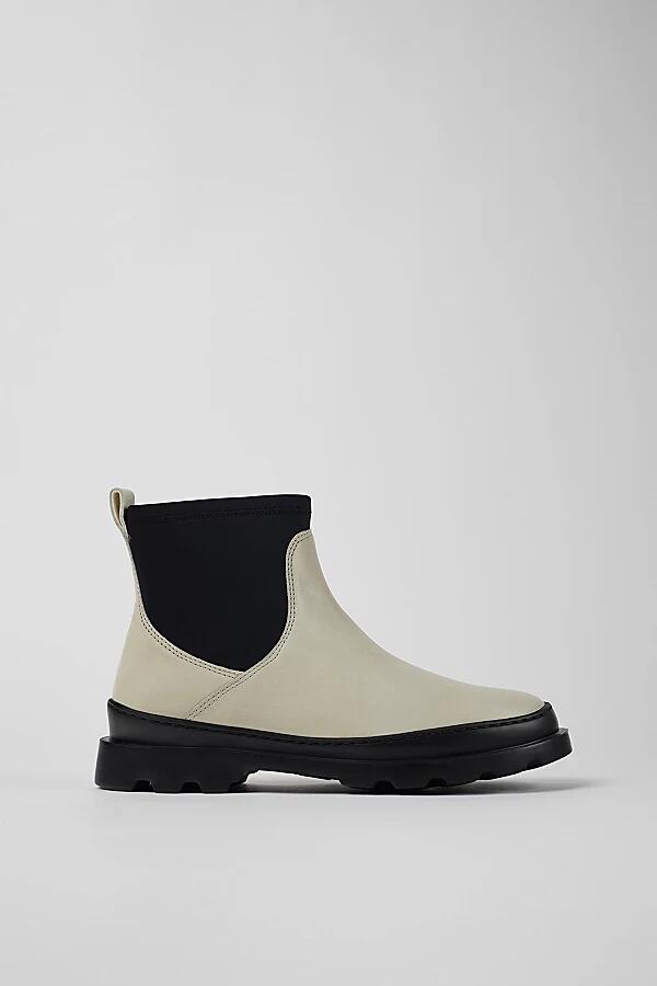 Camper Brutus Leather Chelsea Boot in Cream Cover