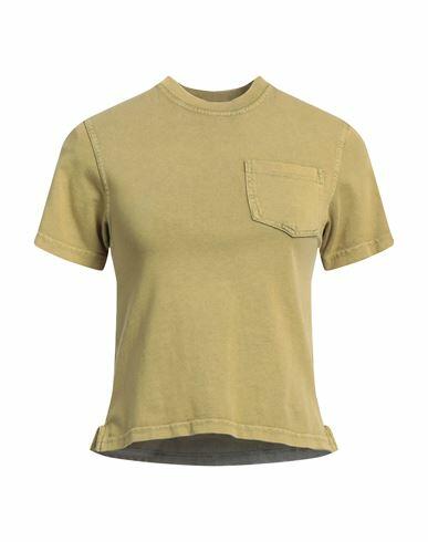 Aspesi Woman T-shirt Khaki Cotton Cover