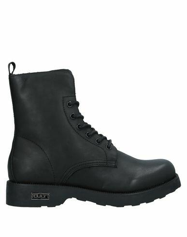 Cult Man Ankle boots Black Soft Leather Cover