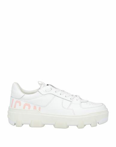 Dsquared2 Woman Sneakers White Calfskin Cover