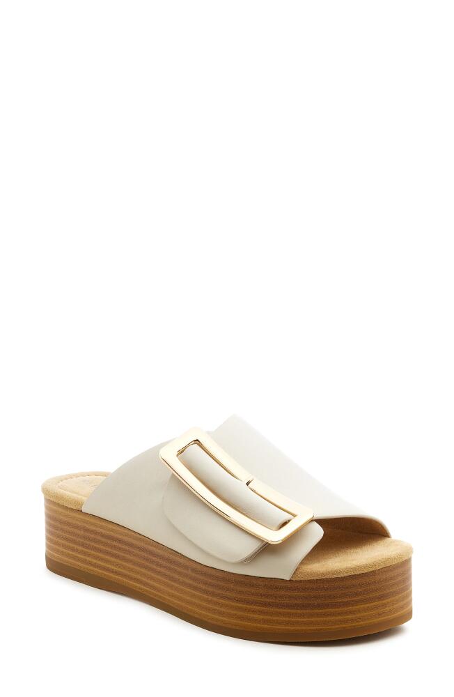 Kelsi Dagger Brooklyn Dover Platform Sandal in Shell Cover