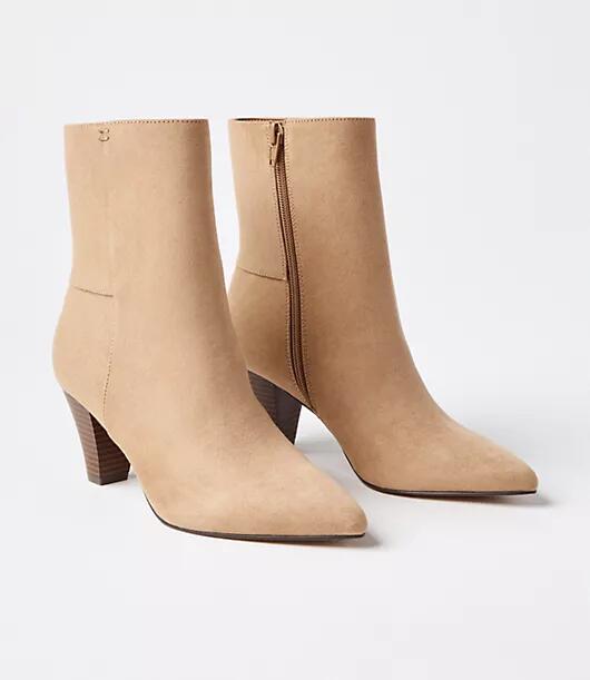 Loft Seamed Heel Booties Cover