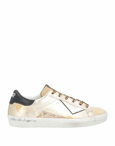 4b12 Woman Sneakers Gold Soft Leather Cover