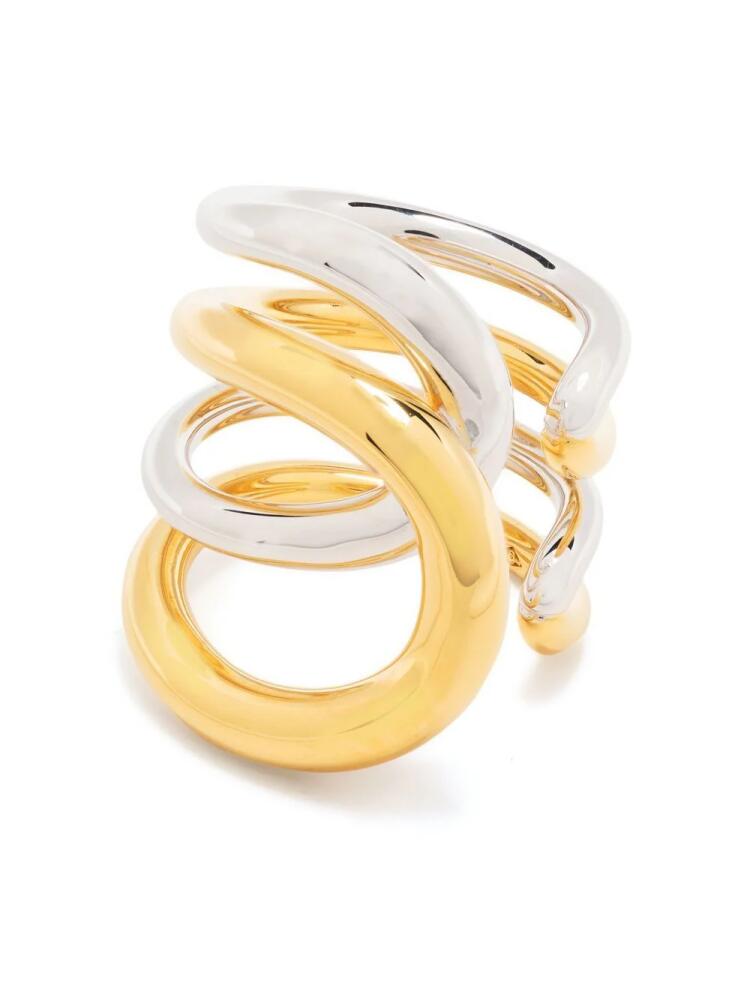 Charlotte Chesnais Daisy slip-on ring - Gold Cover