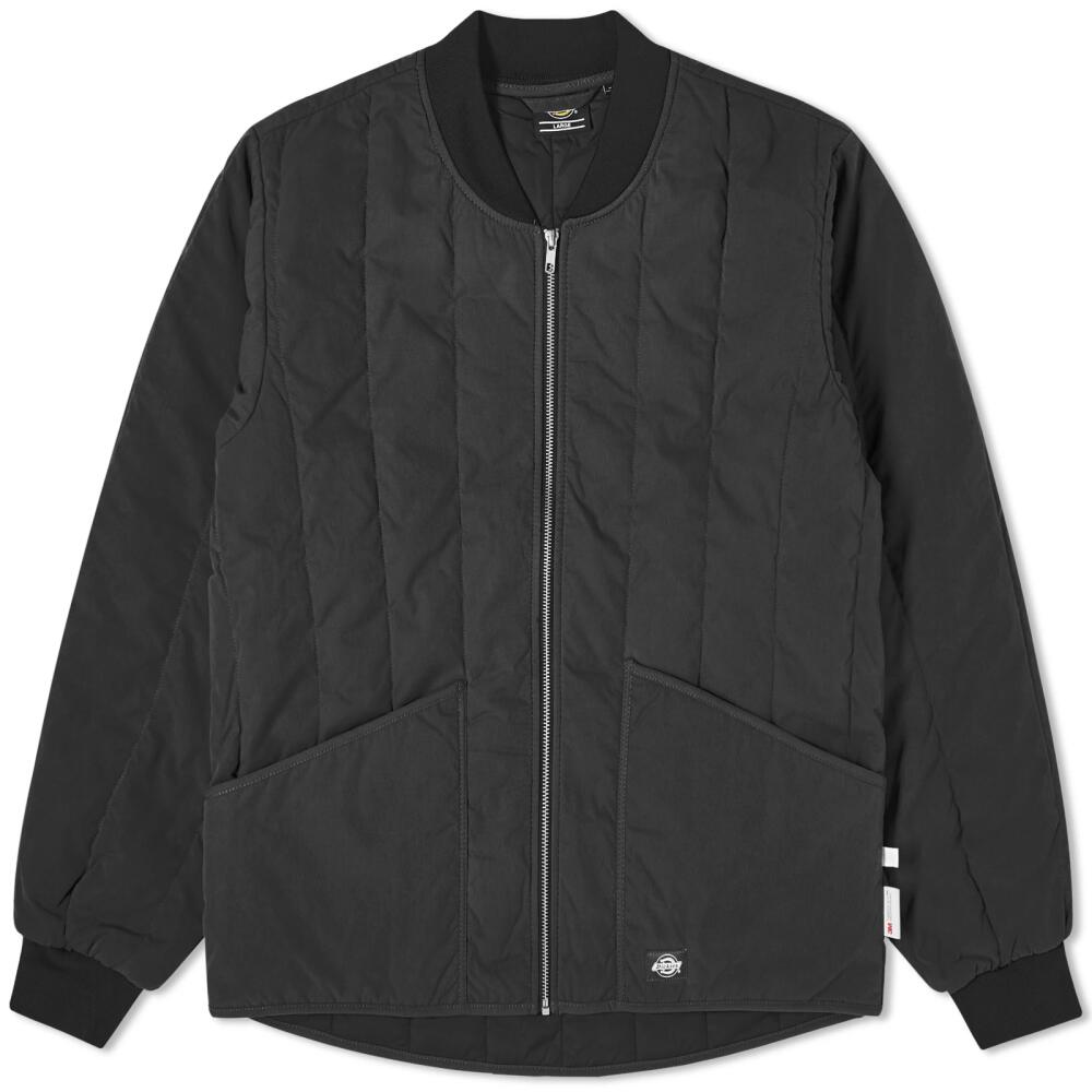 Dickies Men's Premium Collection Quilted Jacket in Black Cover