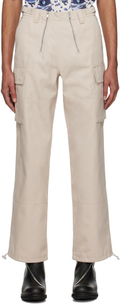 GmbH Beige Bekir Cargo Pants Cover