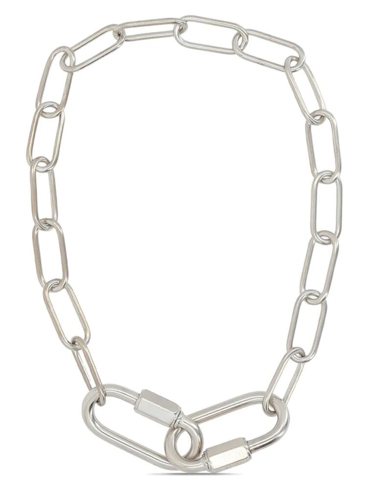 MM6 Maison Margiela polished chain necklace - Silver Cover