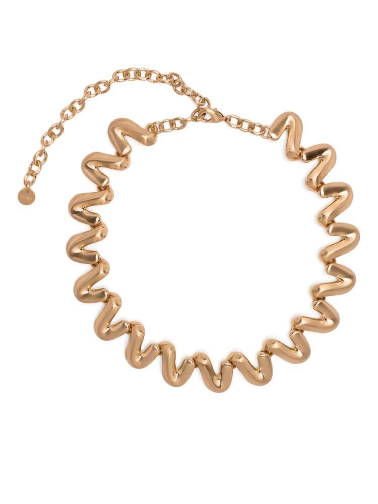 Cult Gaia Maddie brass choker - Gold Cover