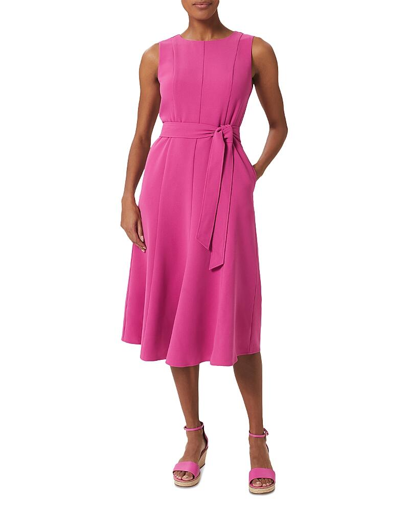 Hobbs London Rory Tie Waist Dress Cover