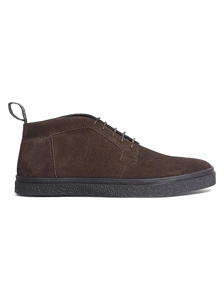 Anthony Veer Men's Bushwick Suede Derbys - Dark Brown Cover