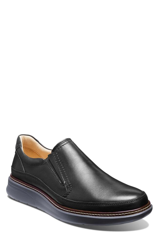 Samuel Hubbard Rafael Slip-On in Black Leather Cover