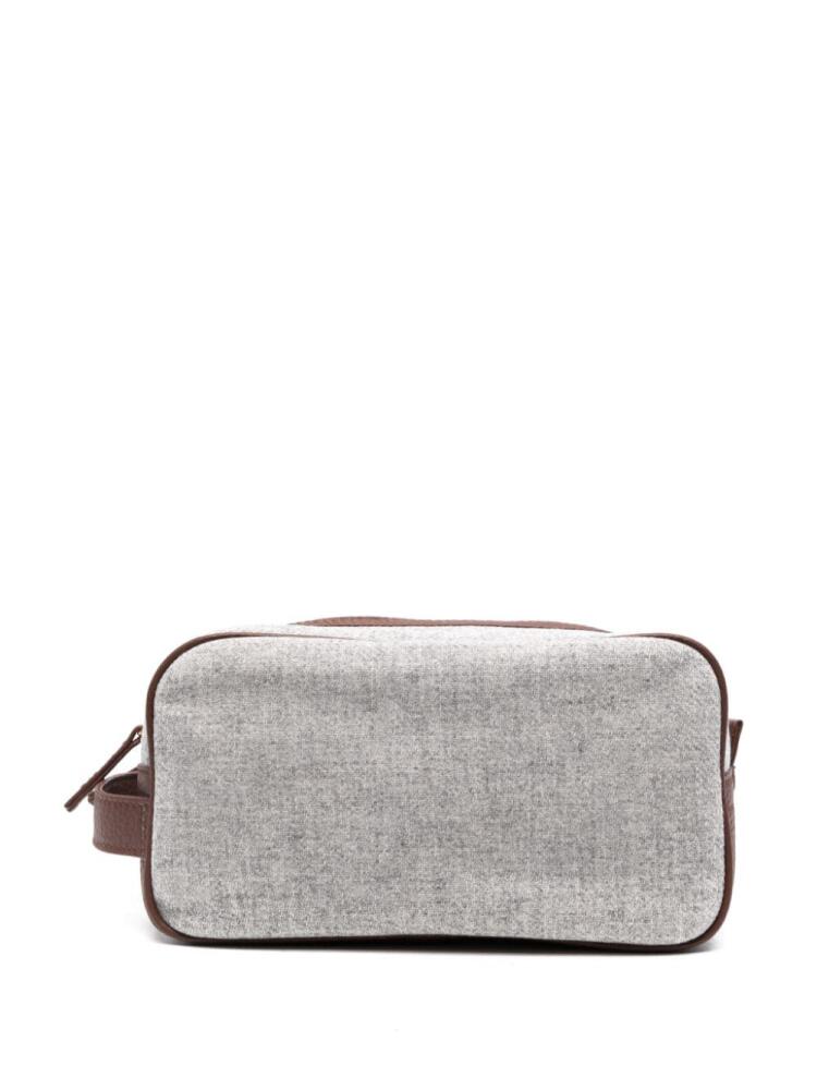 Eleventy felted wash bag - Grey Cover