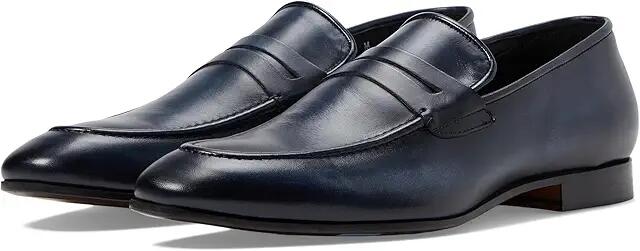 Massimo Matteo Ponte Vecchio Penny Loafer (Navy) Men's Shoes Cover