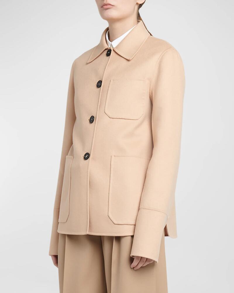 Jil Sander Cashmere Shirt Jacket Cover